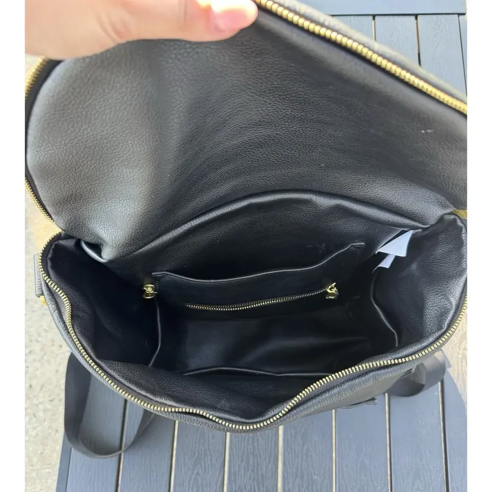 Fawn Design Black Diaper Bag the Original